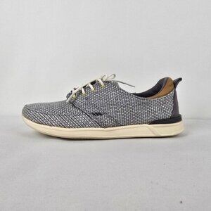 Reef Grey Knit Lace Up Sneakers Size 7